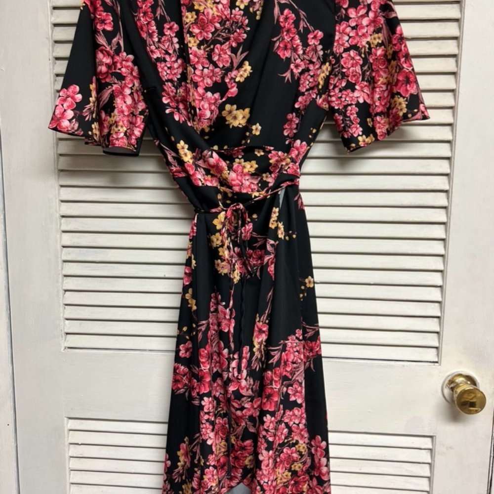 KOTON Silk Wrap Dress